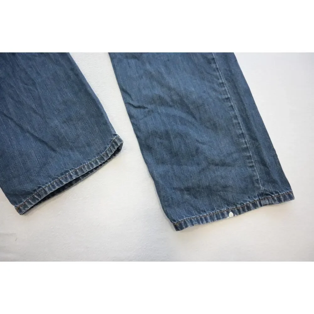 Levi's 559 Relaxed Straight Fit Rugged Blue Denim Jeans Mens Size 38 x 32 - Picture 4 of 8